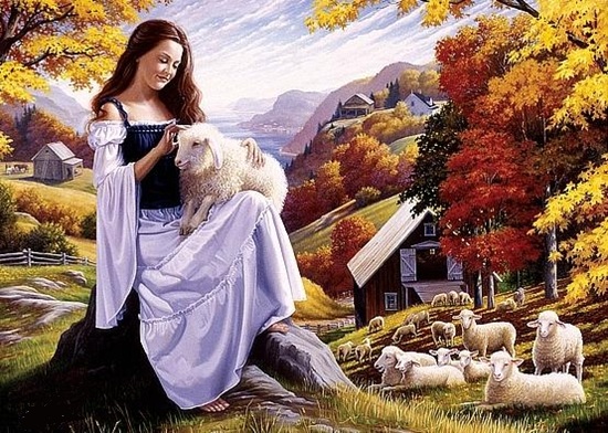 Love In Between The Dry Leaves...